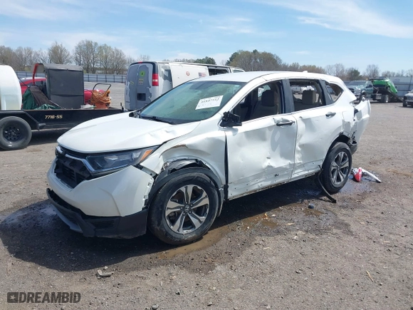 2018 Honda CR-V LX with VIN 2HKRW5H34JH420284, listed as a IAAI auction lot 41847512 with 98,252 mi miles. Bid and sale history available at carsss.com. Image 16.