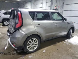 2018 Kia Soul + with VIN KNDJP3A58J7603718, listed as a Copart auction lot 45854675 with 107,169 mi miles and Salvage Title. Bid and sale history available at DreamBid. Image 3.