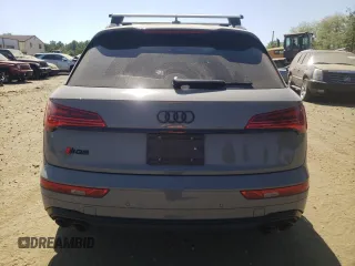 2022 Audi SQ5 Premium Plus with VIN WA1B4AFY4N2030995, listed as a Copart auction lot 52509873 with 19,207 mi miles and . Bid and sale history available at DreamBid. Image 6.