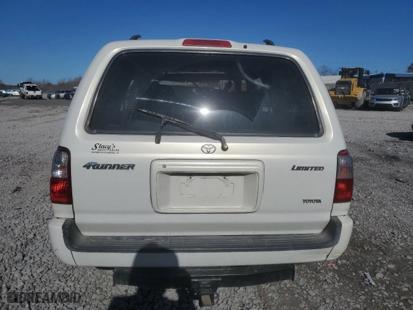 2002 Toyota 4Runner Limited with VIN JT3GN87R229001091, listed as a Copart auction lot 88976275 with 0 mi miles and Non Repairable. Bid and sale history available at carsss.com. Image 6.