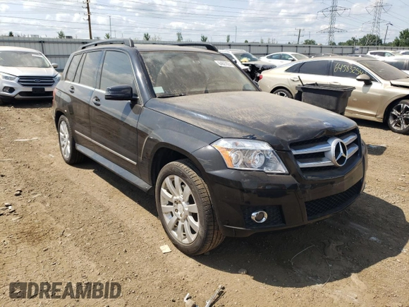 2010 Mercedes-Benz GLK 350 with VIN WDCGG8HB6AF408154, listed as a Copart auction lot 64627624 with 138,629 mi miles and Salvage Title. Bid and sale history available at DreamBid. Image 4.
