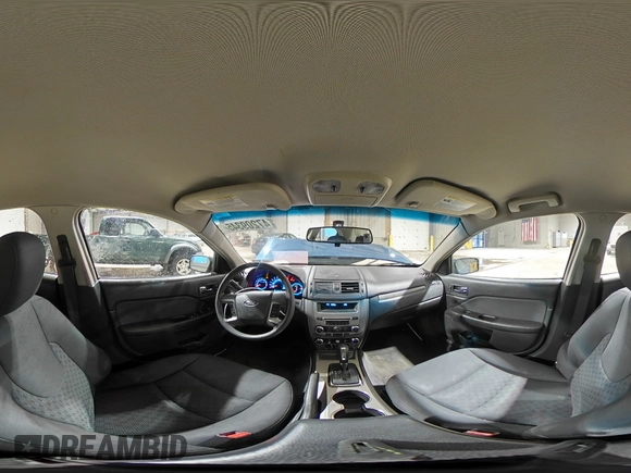 2010 Ford Fusion SE with VIN 3FAHP0HA5AR297821, listed as a Copart auction lot 47209345 with 153,668 mi miles and Salvage Title. Bid and sale history available at DreamBid. Image 12.