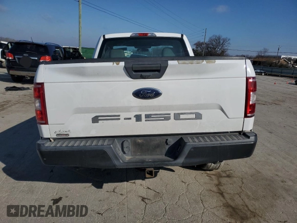 2018 Ford F-150 XL with VIN 1FTMF1CB4JKC54643, listed as a Copart auction lot 44775385 with 125,841 mi miles and Salvage Title. Bid and sale history available at carsss.com. Image 6.