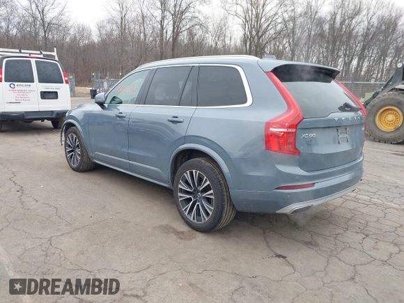 2020 Volvo XC90 Momentum with VIN YV4A22PK7L1539518, listed as a IAAI auction lot 41665899 with 59,883 mi miles. Bid and sale history available at carsss.com. Image 3.