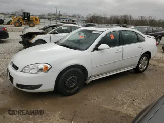 2011 Chevrolet Impala LT Fleet z VIN 2G1WG5EK5B1174708, wystawiony jako Copart lot #49614035 z przebiegiem 180 125 mil mil oraz Nie do naprawy • Non repairable. Historia ofert i sprzedaży dostępna na DreamBid. Obrazek 1.