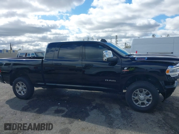 2024 Ram 2500 Laramie with VIN 3C6UR5NL2RG161490, listed as a IAAI auction lot 41688136 with 10,597 mi miles and . Bid and sale history available at DreamBid. Image 13.