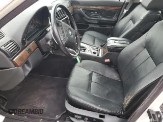 1997 BMW 7 Series 740il with VIN WBAGJ8320VDL44402, listed as a Copart auction lot 88988165 with 167,187 mi miles and Clean Title. Bid and sale history available at carsss.com. Image 7.