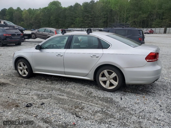 2013 Volkswagen Passat TDI SE w/Sunroof with VIN 1VWBN7A31DC042934, listed as a Copart auction lot 54205055 with 174,480 mi miles and Clean Title. Bid and sale history available at carsss.com. Image 2.