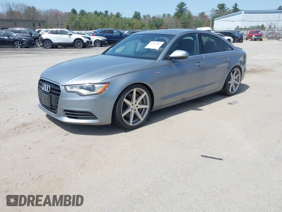 2012 Audi A6 Premium Plus with VIN WAUGGAFC6CN079518, listed as a IAAI auction lot 42143562 with 102,047 mi miles and . Bid and sale history available at DreamBid. Image 2.