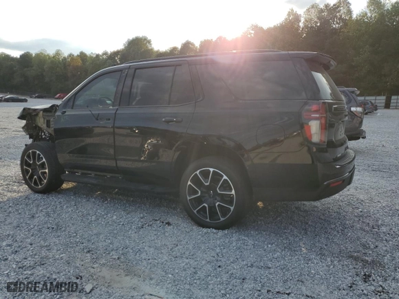 2021 Chevrolet Tahoe RST with VIN 1GNSKRKT3MR463029, listed as a Copart auction lot 73021574 with 35,032 mi miles and Salvage Title. Bid and sale history available at carsss.com. Image 2.