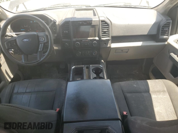 2018 Ford F-150 XL with VIN 1FTEW1EPXJKE71093, listed as a Copart auction lot 63812265 with 122,361 mi miles and Salvage title. Bid and sale history available at DreamBid. Image 8.