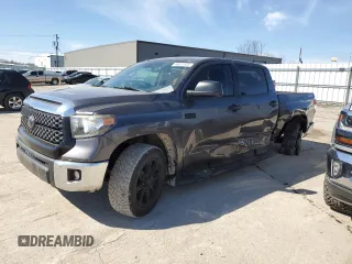 2019 Toyota Tundra SR5 with VIN 5TFDW5F15KX861844, listed as a Copart auction lot 46611935 with 47,409 mi miles and Salvage title. Bid and sale history available at DreamBid. Image 1.