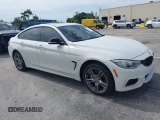2016 BMW 4 Series 435i xDrive with VIN WBA4B3C58GG528016, listed as a IAAI auction lot 42734210 with 88,557 mi miles and . Bid and sale history available at DreamBid. Image 1.