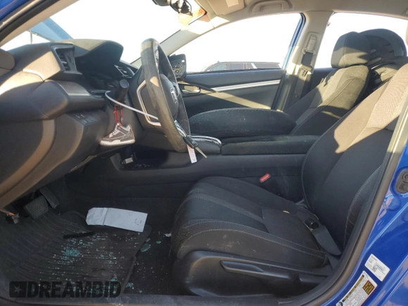 2020 Honda Civic LX with VIN 2HGFC2F65LH575074, listed as a Copart auction lot 43221205 with Not provided miles and Salvage title. Bid and sale history available at DreamBid. Image 7.