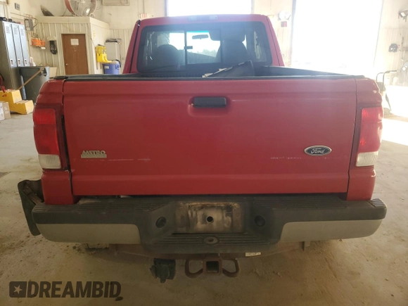 2000 Ford Ranger XLT with VIN 1FTZR15X5YPB27869, listed as a Copart auction lot 45150485 with 111,539 mi miles and Salvage Title. Bid and sale history available at carsss.com. Image 6.