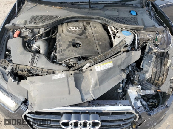 2015 Audi A6 Premium Plus with VIN WAUGFAFC5FN034951, listed as a Copart auction lot 58916435 with 121,560 mi miles and Clean title. Bid and sale history available at DreamBid. Image 11.