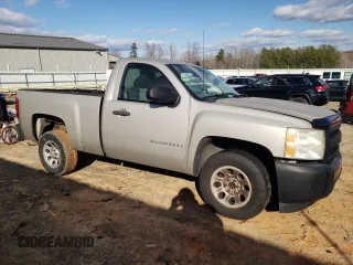 2008 Chevrolet Silverado 1500 Work Truck with VIN 1GCEC14X28Z193298, listed as a Copart auction lot 48049325 with 244,126 mi miles and Salvage Title. Bid and sale history available at carsss.com. Image 4.