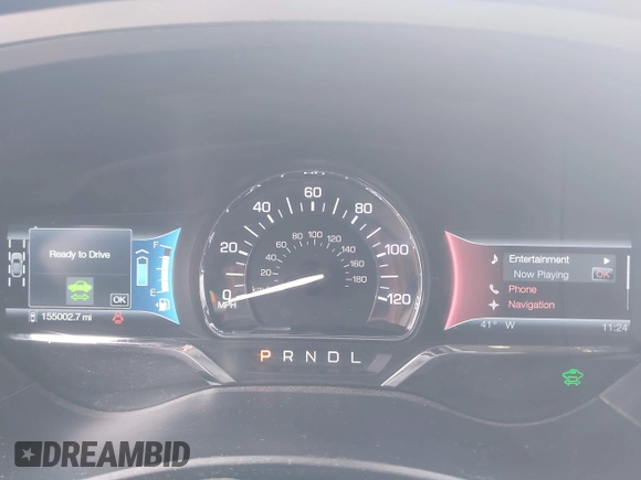 2014 Lincoln MKZ Hybrid with VIN 3LN6L2LU3ER805389, listed as a IAAI auction lot 42000901 with 155,002 mi miles and . Bid and sale history available at DreamBid. Image 7.