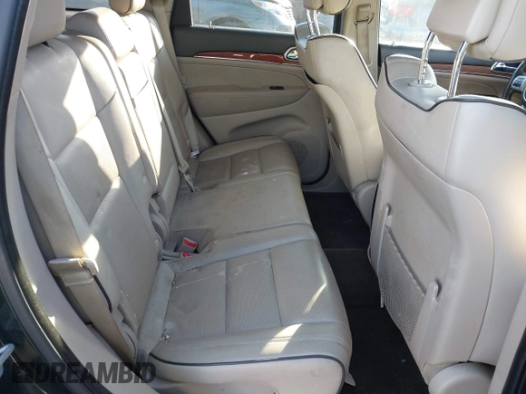 2011 Jeep Grand Cherokee Overland with VIN 1J4RS6GT3BC583261, listed as a IAAI auction lot 41265641 with 184,984 mi miles and . Bid and sale history available at DreamBid. Image 8.