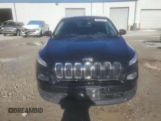 2014 Jeep Cherokee Sport with VIN 1C4PJLAB7EW279562, listed as a Copart auction lot 85054634 with 134,516 mi miles and Salvage Title. Bid and sale history available at DreamBid. Image 5.