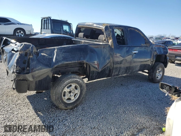 2011 Chevrolet Silverado 1500 LT with VIN 1GCRKSE30BZ393111, listed as a Copart auction lot 45538445 with 196,790 mi miles and Salvage Title. Bid and sale history available at DreamBid. Image 3.