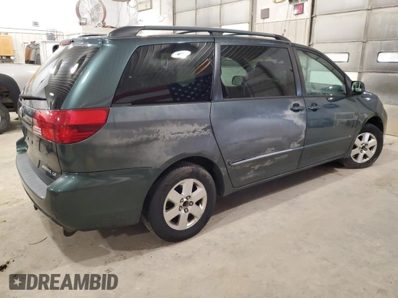 2004 Toyota Sienna CE with VIN 5TDZA23C24S186245, listed as a Copart auction lot 51215855 with 346,912 mi miles and Clean Title. Bid and sale history available at carsss.com. Image 3.