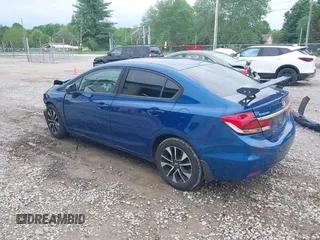 2015 Honda Civic EX with VIN 2HGFB2F85FH550720, listed as a IAAI auction lot 42095237 with 242,324 mi miles and . Bid and sale history available at DreamBid. Image 3.