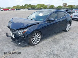 2014 Mazda 3 S Grand Touring with VIN JM1BM1W37E1213159, listed as a IAAI auction lot 42081848 with 166,371 mi miles and . Bid and sale history available at DreamBid. Image 2.