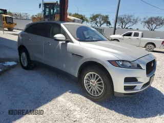 2017 Jaguar F-Pace 35t with VIN SADCS2BV5HA098447, listed as a Copart auction lot 50131205 with 80,205 mi miles and Clean Title. Bid and sale history available at DreamBid. Image 4.