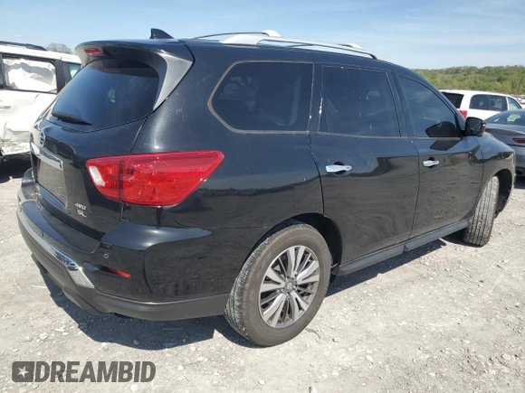 2020 Nissan Pathfinder SL with VIN 5N1DR2CM3LC596608, listed as a Copart auction lot 53834375 with 72,320 mi miles and Salvage title. Bid and sale history available at DreamBid. Image 3.