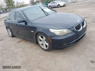 2008 BMW 5 Series 535xi with VIN WBANV93528CW55691, listed as a IAAI auction lot 41954791 with 223,838 mi miles. Bid and sale history available at carsss.com. Image 1.