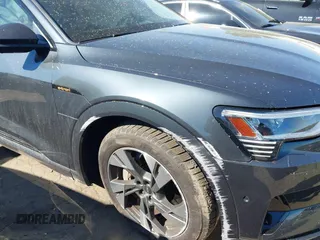 2021 Audi e-tron Premium with VIN WA1AAAGE5MB013159, listed as a IAAI auction lot 41875335 with 46,471 mi miles. Bid and sale history available at carsss.com. Image 6.