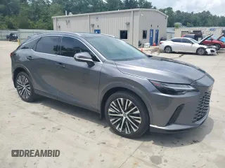 2023 Lexus RX 350 with VIN 2T2BAMBA8PC009995, listed as a Copart auction lot 60724165 with 25,227 mi miles and Salvage title. Bid and sale history available at DreamBid. Image 4.