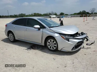 2023 Toyota Corolla Hybrid LE with VIN JTDBCMFE2PJ004968, listed as a Copart auction lot 51531165 with 0 mi miles and Salvage Title. Bid and sale history available at carsss.com. Image 4.