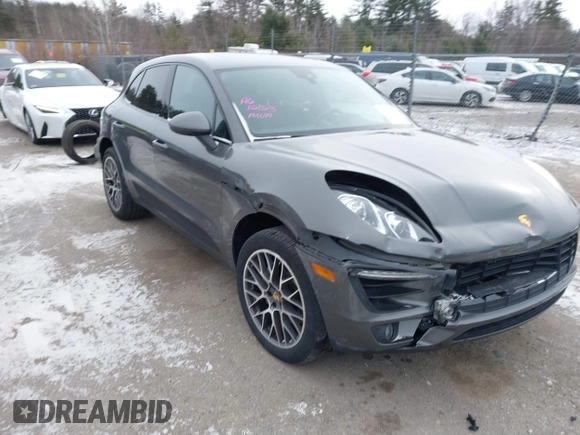 2016 Porsche Macan S with VIN WP1AB2A50GLB50640, listed as a IAAI auction lot 41275316 with 40,474 mi miles and . Bid and sale history available at DreamBid. Image 1.