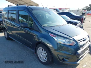2017 Ford Transit Connect XLT z VIN NM0GE9F74H1332342, wystawiony jako IAAI lot #41965894 z przebiegiem 132 229 mil mil oraz . Historia ofert i sprzedaży dostępna na DreamBid. Obrazek 1.
