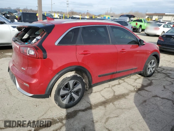 2017 Kia Niro Touring Launch Edition with VIN KNDCC3LC4H5089890, listed as a Copart auction lot 47305465 with 64,308 mi miles and Salvage Title. Bid and sale history available at carsss.com. Image 3.