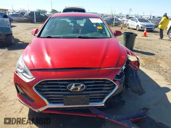 2018 Hyundai Sonata SE with VIN 5NPE24AF3JH607489, listed as a IAAI auction lot 41751030 with 44,044 mi miles and . Bid and sale history available at carsss.com. Image 12.