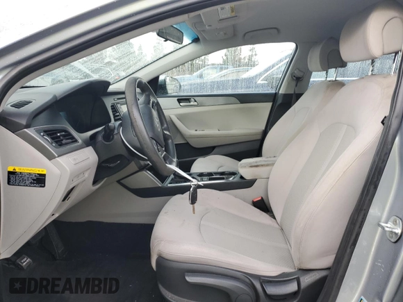 2017 Hyundai Sonata 2.4L with VIN 5NPE24AF4HH531386, listed as a Copart auction lot 44931695 with 127,706 mi miles and Salvage Title. Bid and sale history available at carsss.com. Image 7.