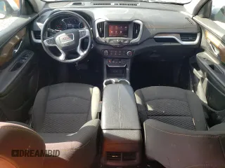 2020 GMC Terrain SLE with VIN 3GKALTEV5LL133155, listed as a Copart auction lot 53866145 with 75,168 mi miles and Salvage Title. Bid and sale history available at DreamBid. Image 8.