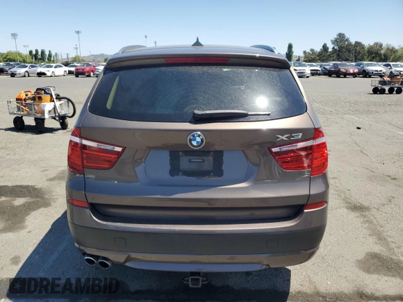 2014 BMW X3 xDrive35i z VIN 5UXWX7C50E0E80278, wystawiony jako Copart lot #56008965 z przebiegiem 154 760 mil mil oraz Szkoda całkowita • Salvage title. Historia ofert i sprzedaży dostępna na DreamBid. Obrazek 6.