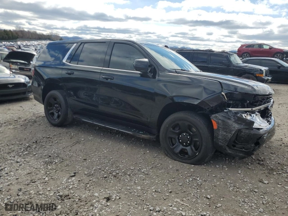2024 Chevrolet Tahoe Commercial with VIN 1GNSKLED5RR150699, listed as a Copart auction lot 45288045 with 3,298 mi miles and Salvage Title. Bid and sale history available at carsss.com. Image 4.