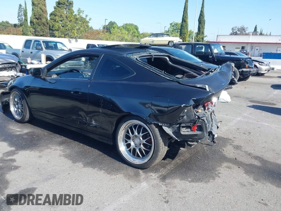 2005 Acura RSX with VIN JH4DC54855S010765, listed as a IAAI auction lot 42233780 with Not provided miles and . Bid and sale history available at DreamBid. Image 3.