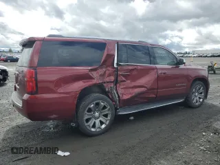 2017 Chevrolet Suburban Premier with VIN 1GNSKJKCXHR210202, listed as a Copart auction lot 51320895 with 146,273 mi miles and Salvage Title. Bid and sale history available at carsss.com. Image 3.