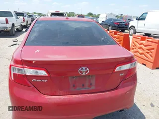 2012 Toyota Camry SE with VIN 4T1BK1FK6CU509231, listed as a IAAI auction lot 42036834 with 252,985 mi miles. Bid and sale history available at carsss.com. Image 16.