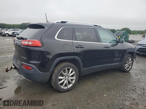 2018 Jeep Cherokee Limited with VIN 1C4PJMDB7JD530166, listed as a Copart auction lot 58907215 with 107,390 mi miles and Clean title. Bid and sale history available at DreamBid. Image 3.