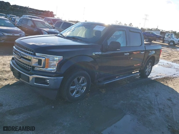 2018 Ford F-150 XL with VIN 1FTEW1C5XJFD24752, listed as a IAAI auction lot 41083959 with NaN miles. Bid and sale history available at carsss.com. Image 2.