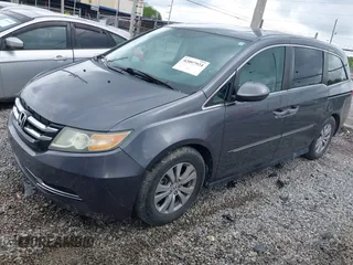 2016 Honda Odyssey EX-L with VIN 5FNRL5H68GB038141, listed as a IAAI auction lot 42097924 with 91,944 mi miles and . Bid and sale history available at DreamBid. Image 2.