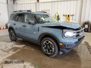 2021 Ford Bronco Sport Big Bend with VIN 3FMCR9B6XMRA01019, listed as a Copart auction lot 55110105 with 50,492 mi miles and Salvage title. Bid and sale history available at DreamBid. Image 4.