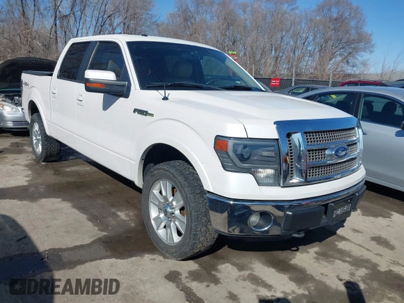 2011 Ford F-150 XL with VIN 1FTFW1EF2BFC17724, listed as a IAAI auction lot 41761099 with 199,709 mi miles. Bid and sale history available at carsss.com. Image 1.